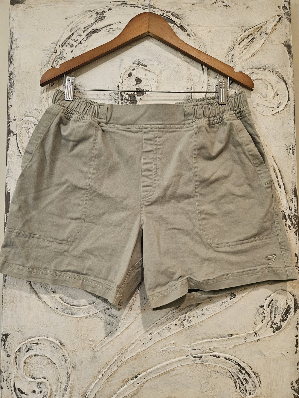Gymshark Men's Olive Athletic Shorts